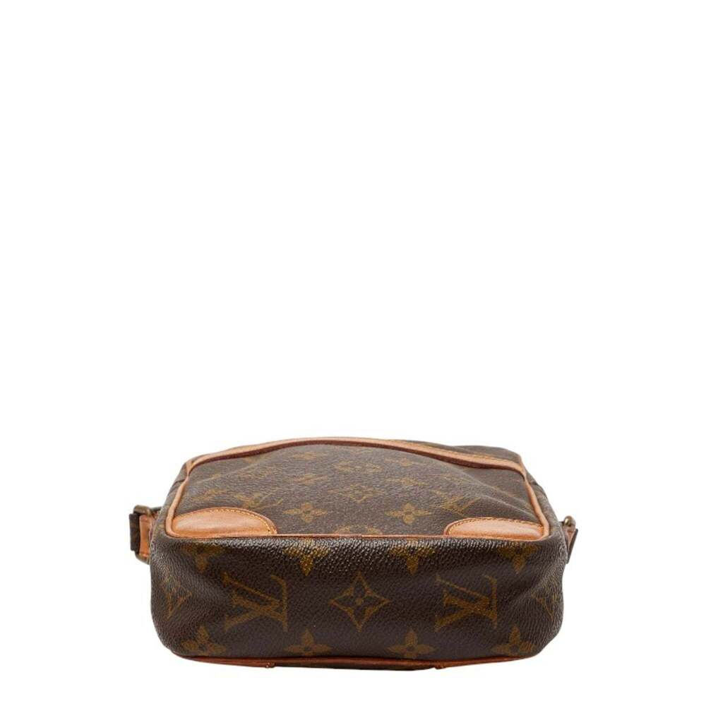 LOUIS VUITTON Authentic Brown Monogram Leather Shoulder Bag - Picture 3 of 11